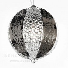 Светильник подвесной 521/1SP black nickel IDL Италия  60W 22 см (без учета цепи) Черный никель Light globe