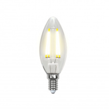 Лампочка светодиодная  LED-C35-6W/WW/E14/CL GLA01TR картон
