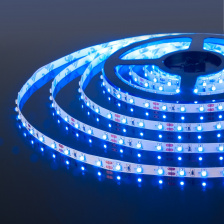 Светодиодная лента  Лента светодиодная 12V 4,8W 60Led 2835 IP20 синий, 5м